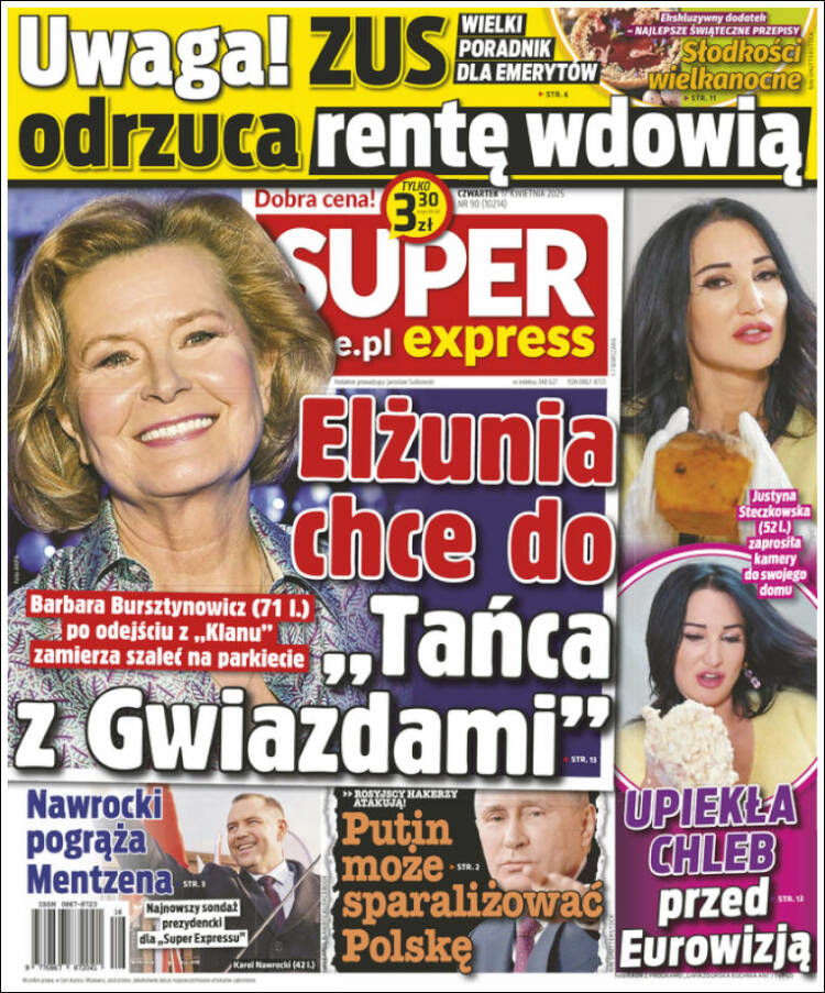 Portada de Super Express (Polonia)