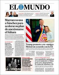 Portada de El Mundo (Spain)