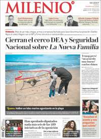 Portada de Milenio (México)