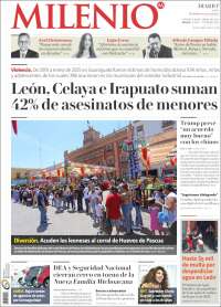 Portada de Milenio de León (Mexico)
