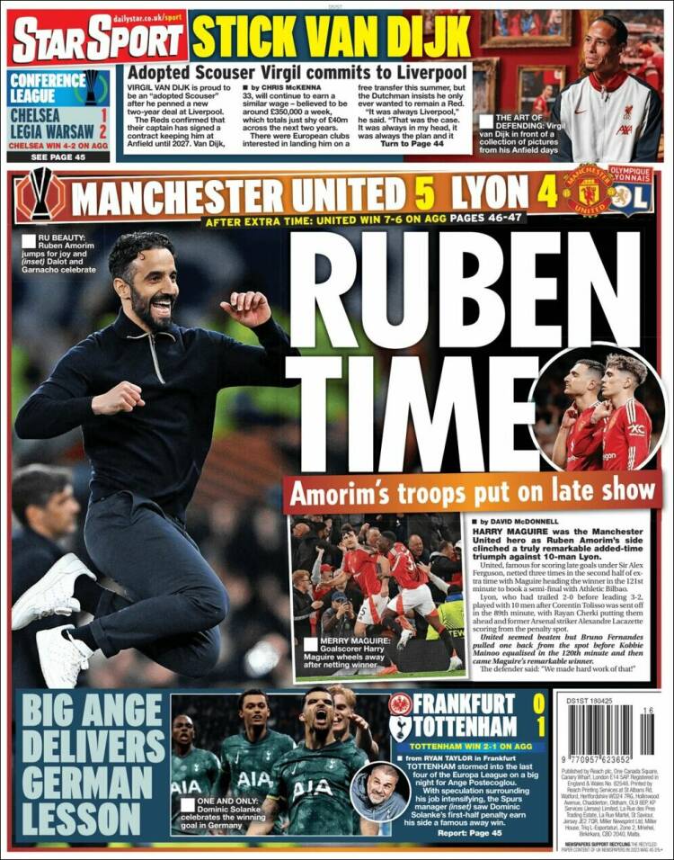 Portada de Star Sport (Reino Unido)