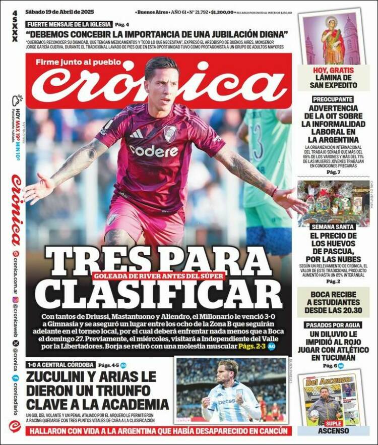 Portada de La Voz del Chaco (Argentina)