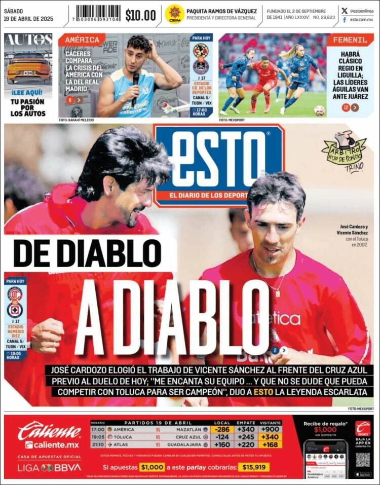 Portada de Esto (México)