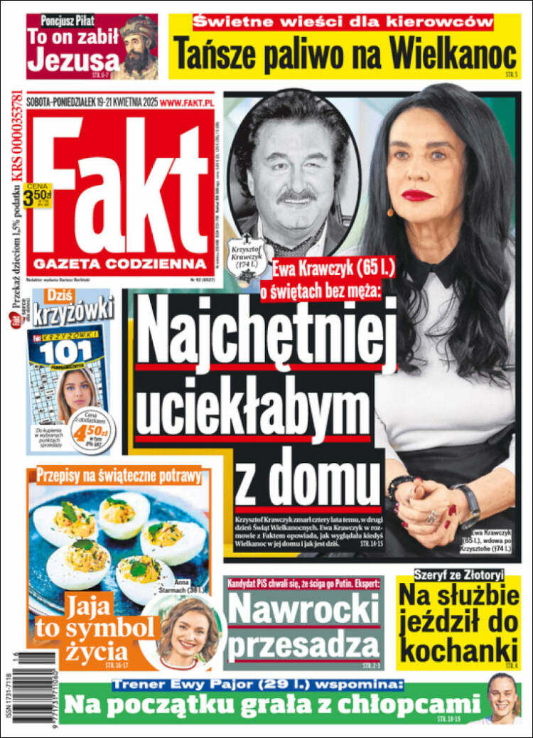 Portada de Fakt (Polonia)