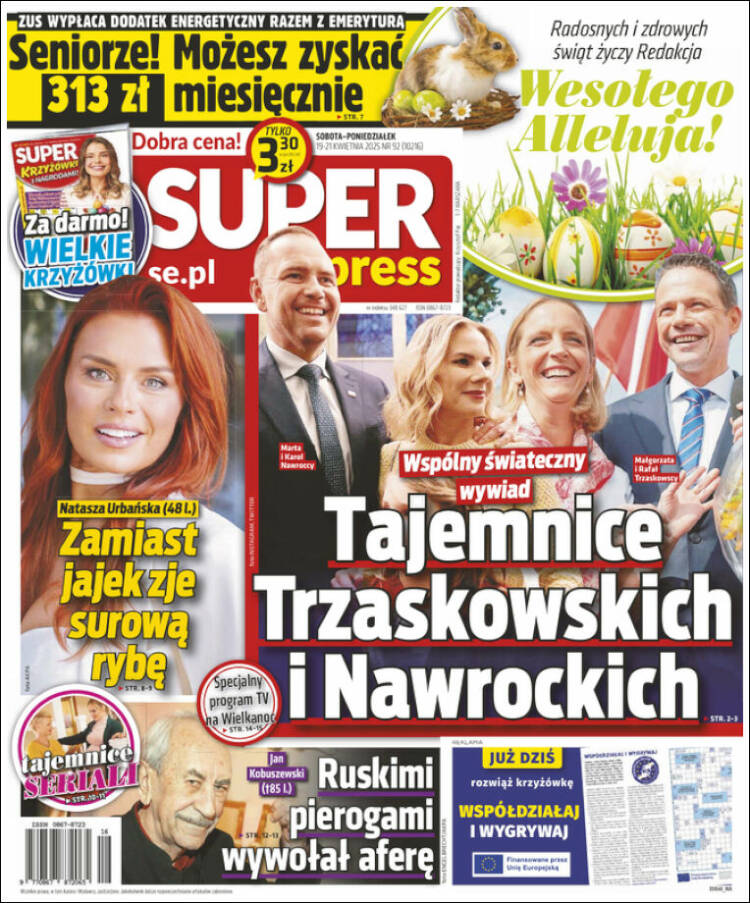 Portada de Super Express (Polonia)