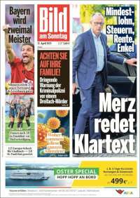 Portada de Bild (Allemagne)