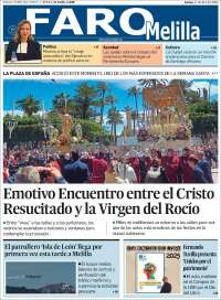 Portada de El Faro de Melilla (España)