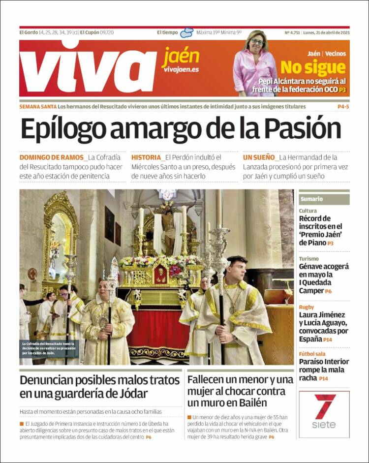 Portada de Viva Jaén (España)