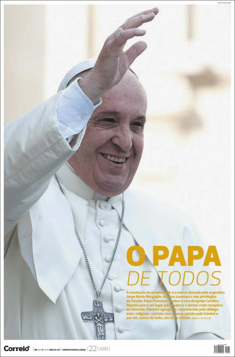 Portada de Correio* (Brasil)