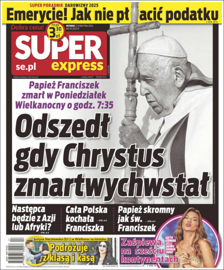 Portada de Super Express (Polonia)