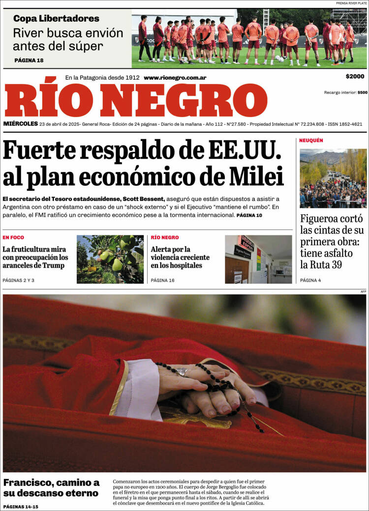Portada de Rio Negro (Argentina)