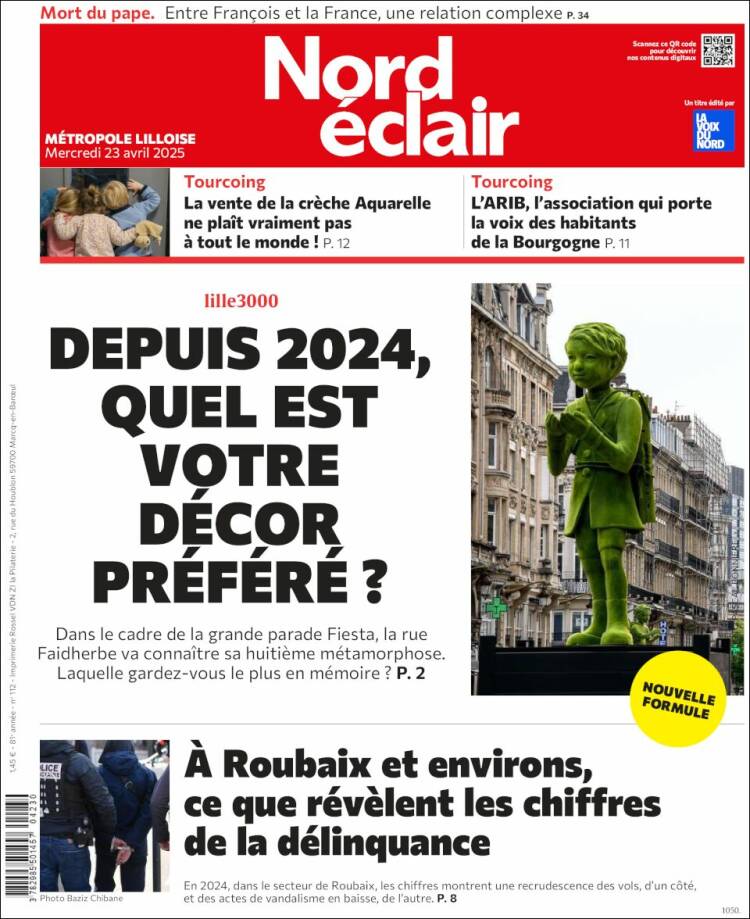Portada de Nord Éclair (Francia)