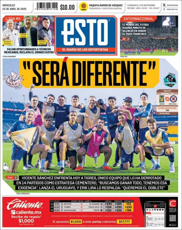 Portada de Esto (México)