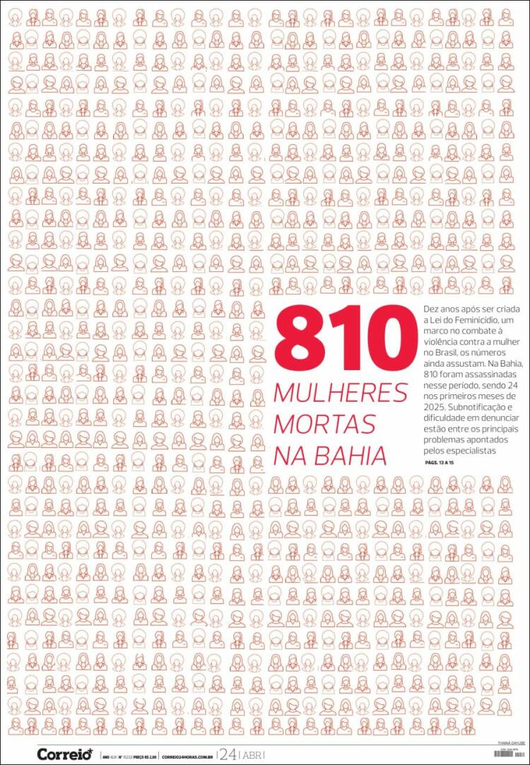 Portada de Correio* (Brasil)