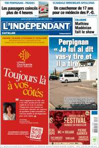 Portada de Le Indépendant (France)