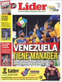 Portada de Lider en deportes (Venezuela)