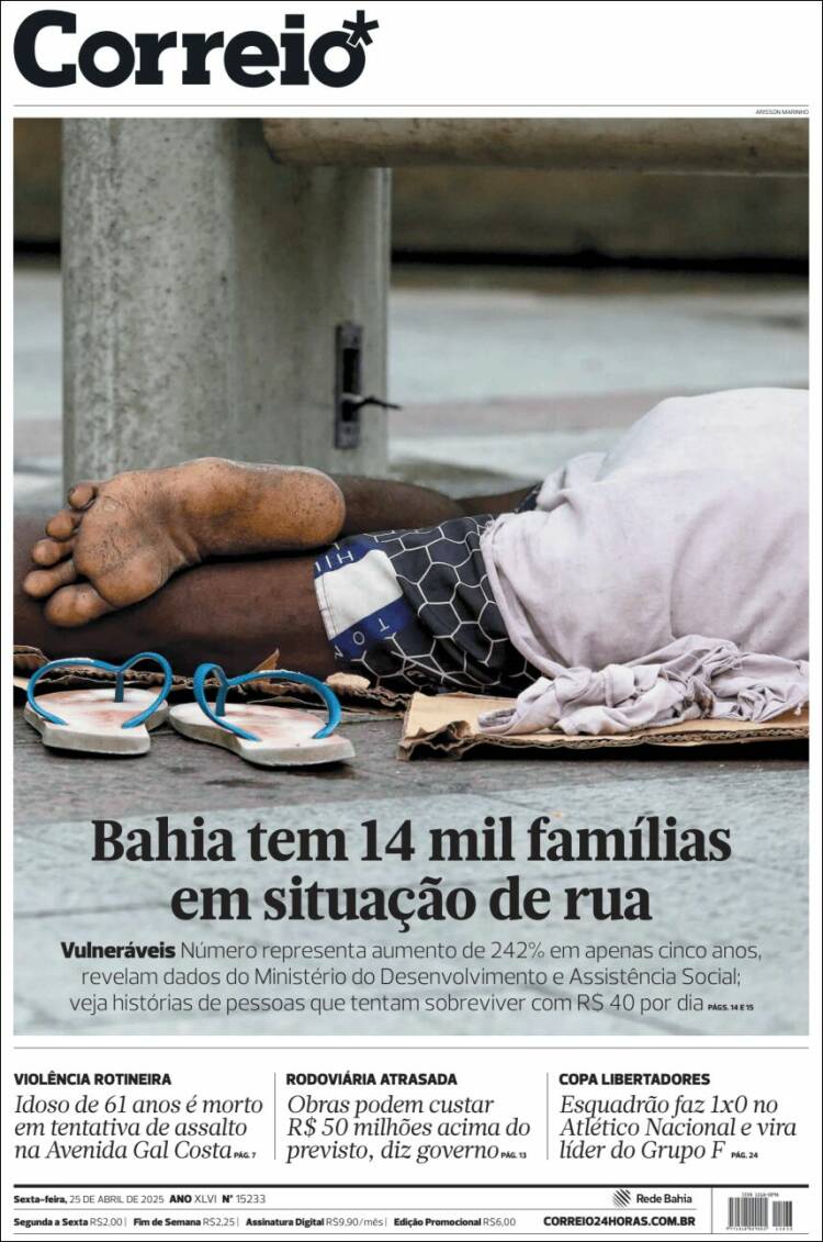 Portada de Correio* (Brasil)