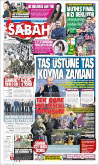 Portada de Sabah (Turquía)