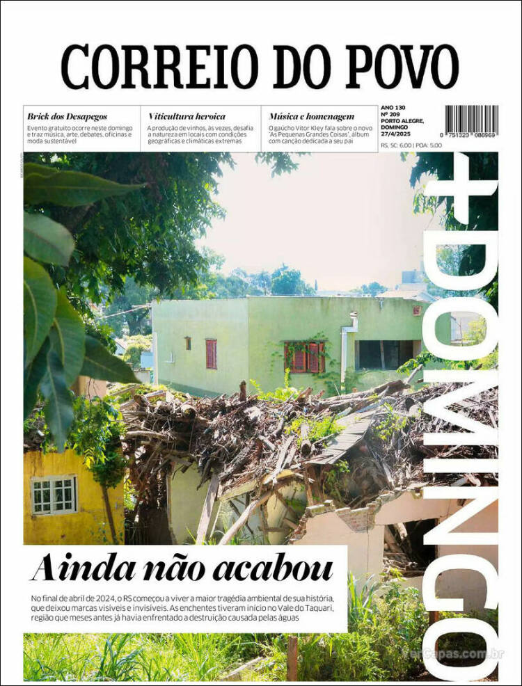 Portada de Correio Do Povo (Brasil)