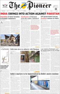 Portada de The Pioneer (Inde)