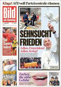 Portada de Bild (Allemagne)