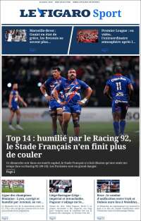 Portada de Le Figaro Sport (Francia)