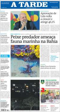 Portada de Diário A Tarde (Brésil)