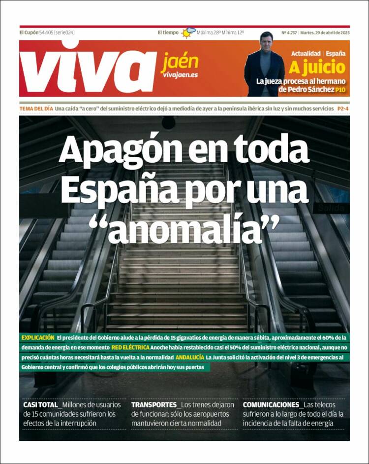Portada de Viva Jaén (España)