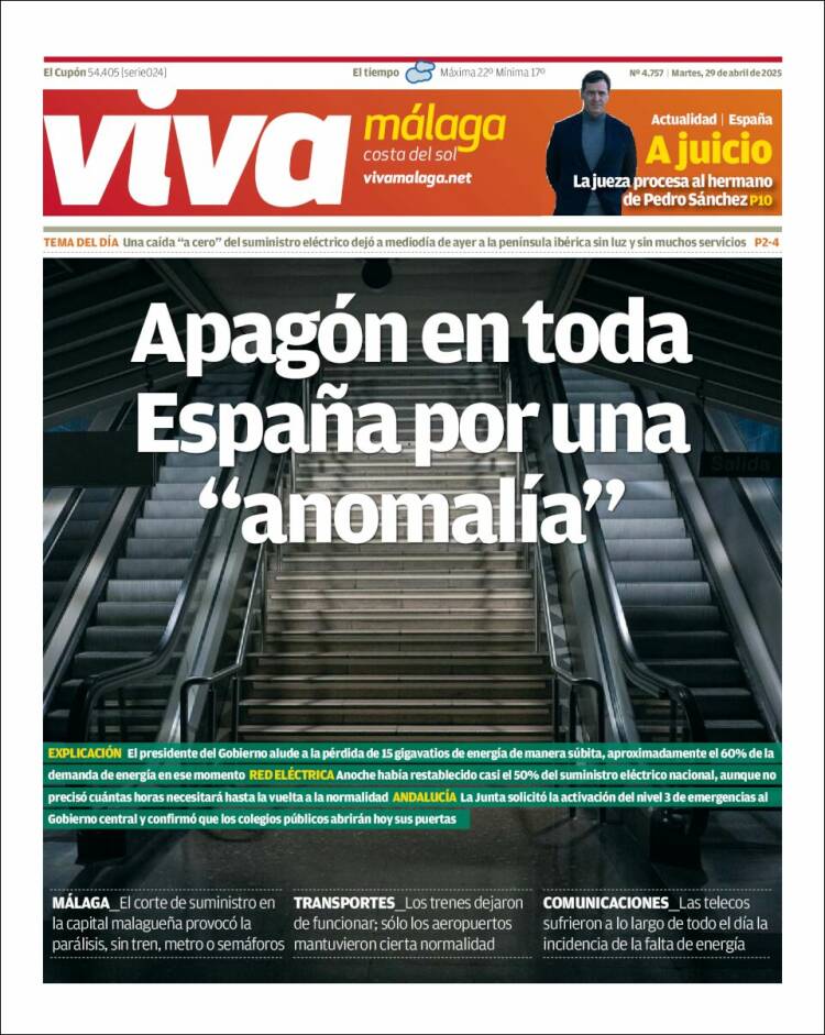 Portada de Viva Málaga (España)