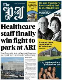 Portada de The Press and Journal (Reino Unido)