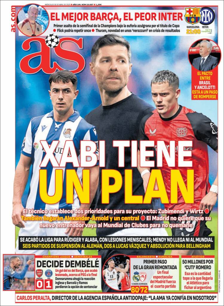 Portada de As (España)
