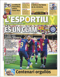 Portada de L'Esportiu (España)