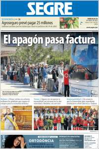 Portada de Segre  (España)