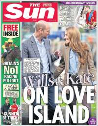 Portada de The Sun (Reino Unido)