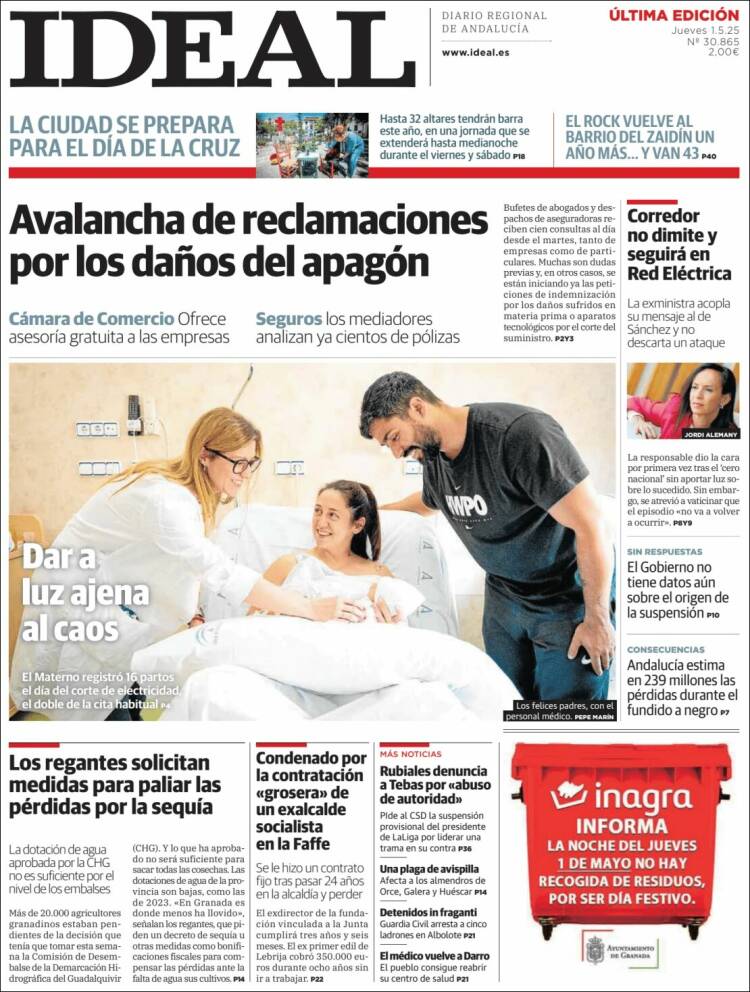 Portada de Ideal (España)