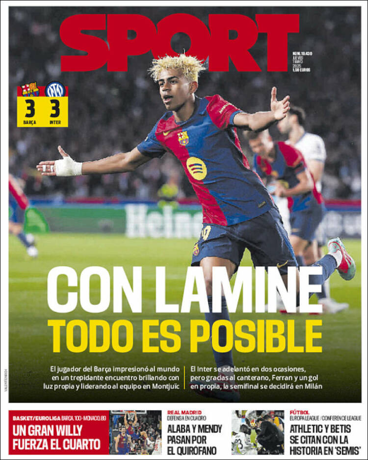 Portada de Sport (España)