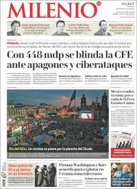 Portada de Milenio (México)