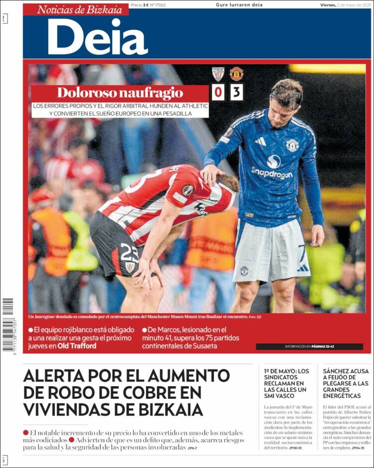 Portada de Deia (España)