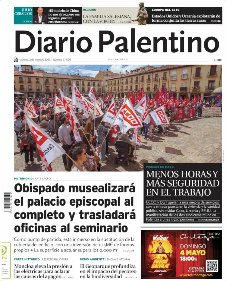 Portada de Diario Palentino (España)