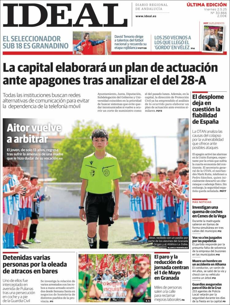 Portada de Ideal (España)