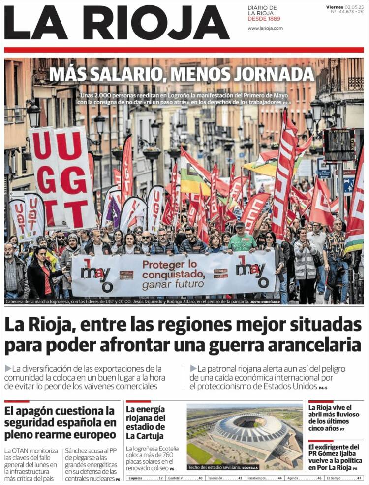 Portada de La Rioja (España)