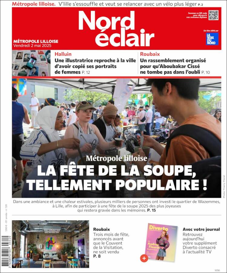 Portada de Nord Éclair (Francia)