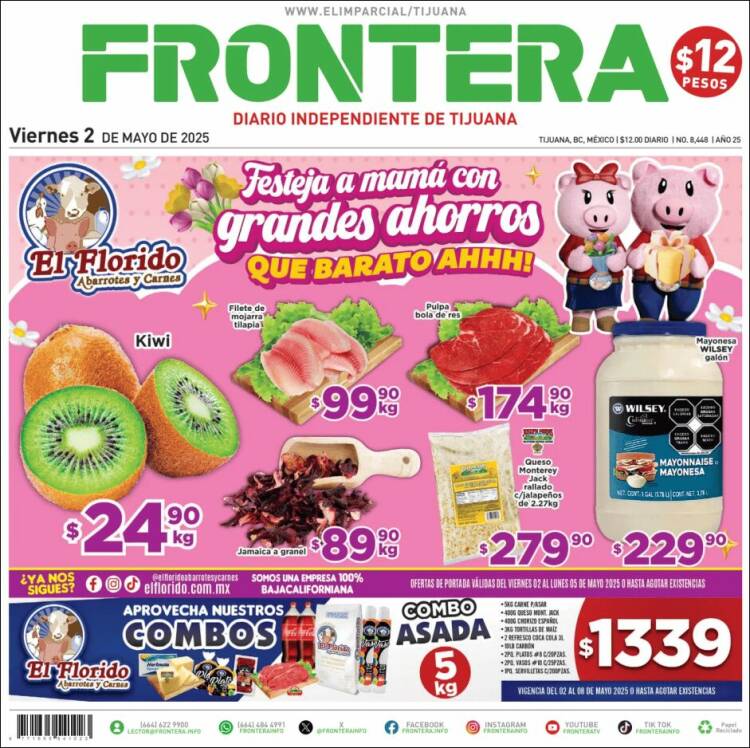 Portada de Frontera (México)