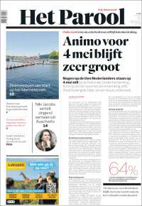 Portada de Het Parool (Países Bajos)