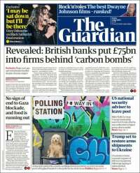 Portada de The Guardian (United Kingdom)