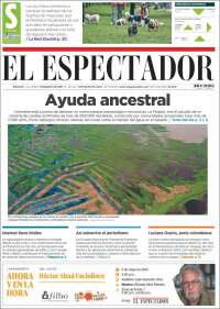 Portada de El Espectador (Colombia)