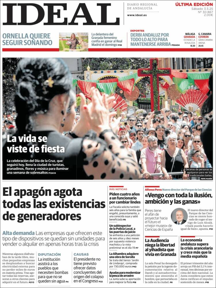 Portada de Ideal (España)