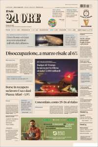 Portada de Il Sole 24 ORE (Italy)