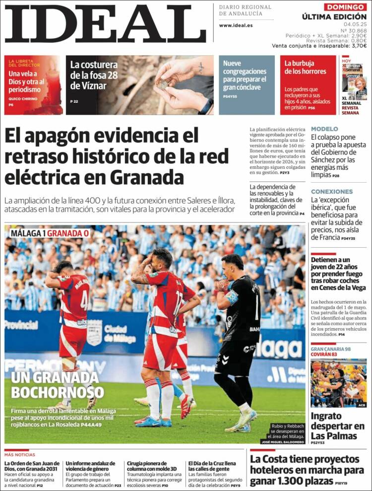 Portada de Ideal (España)