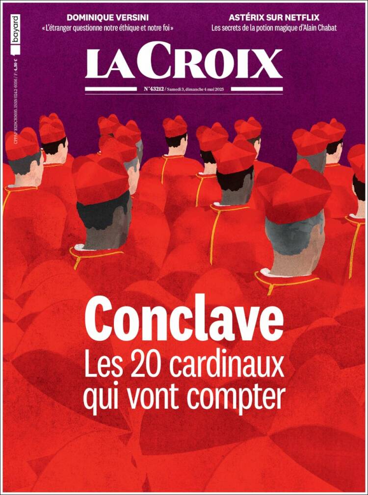 Portada de La Croix (Francia)
